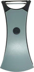 2-in-1 Rotating Peeler with Straight and Serrated Stainless Steel Blades (Light Blue)...