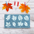 GSS Designs Leaf Stencils for Painting - Fall Leaves Stencils for Painting on Wood Wall Fabric Canvas Paper Crafts Card Making Background- Reusabl...