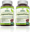 Herbal Secrets Grapeseed Extract 400 mg 120 Veggie Capsules Supplement | Non-GMO | Gluten Free (120 Count | Pack of 2)...