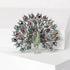 4 PCS Multicolor Rhinestone Crystal Peacock Brooch Pin Lapel Pin for Women (4 colors)...