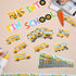 TaoBary 70 Pcs School Bus Bulletin Board Cutouts Decor School Bus Cut Outs Themed Classroom Bulletin Board Supplies Decoration Set for Party Schoo...