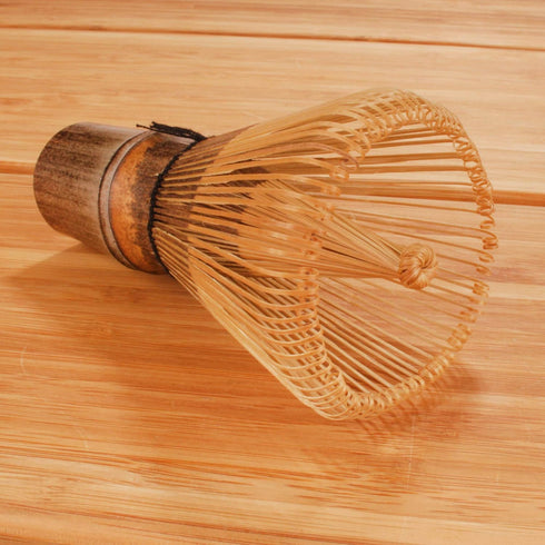BambooMN Matcha Whisk Set - Black Chasen (Tea Whisk), Black Tray, Chashaku (Hooked Bamboo Scoop), Tea Spoon - 2 Sets...