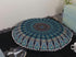 Popular Handicrafts Kp834 Large Hippie Mandala Floor Pillow Cover - Cushion Cover - Pouf Cover Round Bohemian Yoga Decor Floor Cushion Case- 32" B...