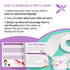 Potty Training Chart for Toddlers Girls, Unicorn Design - Sticker Chart, 4 Week Reward Chart - 213 Cute Stickers, Certificate, Instruction Booklet...