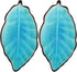 2 Pack Leaf Spoon Rest, Ceramic Ladle Holder, Modern Farmhouse Decorative Utensil Rester for Stove Top, Kitchen Counter, Dining Table, Coffee Stat...
