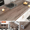 85''x15.8'' Classic Gray Oak Wood Wallpaper Peel and Stick Wood Contact Paper Waterproof countertop Vinyl Wood Wall Paper Removable Wood Look Viny...