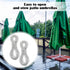 2 Pcs Outdoor Patio Umbrella Cord Line Nylon Rope 40 ft Patio Umbrella Replacement Parts Patio Umbrella String Replacement for Outdoor Patio Umbre...