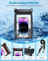Large Waterproof Phone Pouch, Floating Dry Bag for iPhone 14 13 12 11 Pro Max Galaxy S22 S21 Large Capacity Waterproof Bag Sunscreen Glasses Stora...