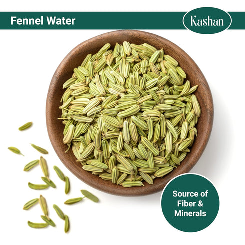 Kashan Natural Fennel Water, Flavour Frappes, Add to Cocktails, Smoothies, Milkshakes and Coffee -Food Grade Baking, Food Flavoring, Beneficial Fo...