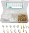 400Pcs 2.8mm 2 3 4 6 9 Pin Automotive Electrical Wire Connector Male Female Socket Plug Header Crimp Wire Terminals Kit for Boat, Car, Motorcycle...