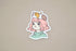 Guinea Pig Lady Vinyl Sticker...
