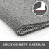 LuxStep Shower Mat Bathtub Mat,24x16 inch, Non-Slip Bath Mat with Drain, Quick Drying PVC Loofah Bathmat for Tub,Shower,Bathroom (Phthalate Free,G...