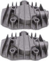 2Pcs Air Comprr Cylinder, Small 2. 3P Air Comprr Coolin Parts, 48mm X 62mm Aluminum Cylinder for Efficient Coolin...