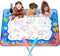Large Water Doodle Mat for Toddlers, Magical Colourful, 39?×31? Mess Free Coloring Mat with 2 Water Pens, Educational Toy Gifts for Kids 3+ Year -...