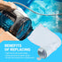 BlueStars Ultra Durable Pool Cleaner All Purpose Bag K13, K16 Replacement Part Exact Fit for Polaris 280, 480 Pool Cleaners - Pack of 3...