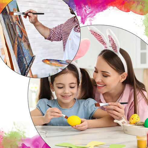 1 Inch Flat Head Paint Brushes Bulk Watercolor Acrylic Paint Brush Synthetic Nylon Hair Paintbrush Artist Painting Brush for Kids Detail Painting ...