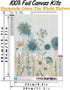 VeGuude Diamond Painting Kits for Adults - Flowers 5D Diamond Art Kits Full Drill Diamond Dots Paintings with Diamonds Gem Art and Crafts Home Dec...