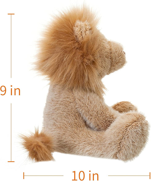 Apricot Lamb Toys Plush Yellow Lion Stuffed Animal Soft Cuddly Perfect for Child (Yellow Lion,9 Inches)...