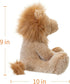 Apricot Lamb Toys Plush Yellow Lion Stuffed Animal Soft Cuddly Perfect for Child (Yellow Lion,9 Inches)...