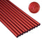 10 Pieces Sealing Wax Glue Sticks, 8 Inch Long Mini Hot Glue Gun Sticks for Envelopes, Wedding Invitations, Cards, DIY Art Craft (7mm Diameter, Re...