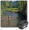 3dRose LLC 8 x 8 x 0.25 Inches Mouse Pad, Fly Fishing Nine Mile Creek Near Huson Montana Chuck Haney (mp_91948_1)...