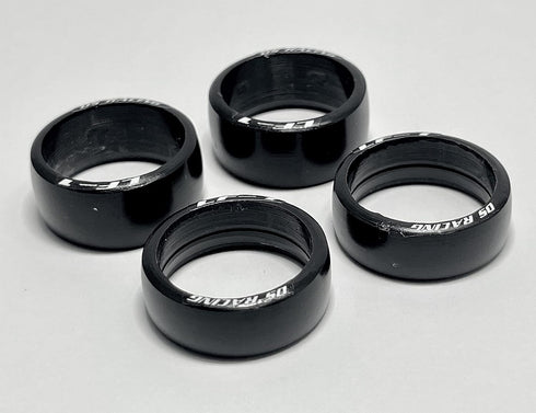 MI-LF1 4-Piece Drift Tires Set for Kyosho Mini-Z AWD MA020 RC 1/24 1/28 Mini-Q DRZ GLD (20mm Diameter) (Four Narrow Tires)...