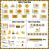 111Pcs Construction Bulletin Board Classroom Decoration Tools for Success Back to School Construction Theme Cutouts Positive Saying Birthday Party...