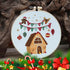 3 pcs christmas embroidery kit,embroidery kit for beginners adults,cross stitch kits with Patterns and Instructions3 Embroidery Hoop 3 Set Embroid...