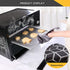 Oven Mitts and Pot Holders Sets 6pcs, Thick Cotton Oven Gloves High Heat Resistant 500?with Extra Long Oven Mitts and Hot Pads Potholders with Non...