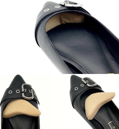 CB 3-Pairs, Shoe Filler Improve Shoes Slightly Too Big, Prevents Foot Rushing Forward for High Heels Pumps, 3 Color Set...
