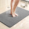 LuxStep Shower Mat Bathtub Mat,24x16 inch, Non-Slip Bath Mat with Drain, Quick Drying PVC Loofah Bathmat for Tub,Shower,Bathroom (Phthalate Free,G...