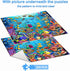 Puzzles for Kids Ages 6-8 8-10 Year Old - Ocean Underwater World, 200 Pieces Jigsaw Puzzles for Kids, Learning Educational Toys for Boys and Girls...
