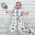 TILLYOU Sleep Sack 0-6 Months - 0.5 TOG Baby Wearable Blanket with 2-Way Zipper, Extra Soft Cotton Sleeveless Sleeping sack 2 Pack, Sky Adventure ...