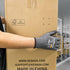 W1 Work Gloves for Men and Women,Touchscreen Working Gloves with Grip,12 Pairs Bulk Pack Mechanic Gloves,PU Coating on Palm & Fingers,Breathable M...