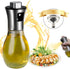 Olive Oil Sprayer For Cooking?200ml Glass Food Grade Spray Bottle?Refillable Oil Sprayer For Cooking,With Stainless Steel Funnel,Help You Control ...