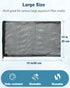 Pawfly 8 Pack Aquarium Filter Media Bags, Fine Mesh Filter Bag with Plastic Zipper Aquarium Media Bag for Activated Carbon, Bio Filter Balls and F...