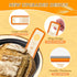 2PCS Silicone Bread Sling for Dutch Oven - Platinum Silicone, Reusable Non-Stick & Easy Clean Baking Mat Supplies, Extra Long Handles for Easy Sou...