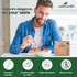 100 Count All Natural Eco-Friendly Bamboo Heavyweight Spoons 6" - Durable, Heat Resistant and Comfortable to Hold - The Perfect Alternative to Pla...