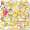 Chicken Stickers| 100 PCS | Cute Yellow Stickers, Vinyl Waterproof Stickers for Laptop,Guitar,Motorcycle,Bike,Skateboard,Luggage,Phone,Hydro Flask...