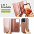 Varikke for iPhone 13 Pro Wallet Case Detachable with Card Holder for Women, Fashion Glitter PU Leather Strap Strong Magnetic Flip Wallet Removabl...