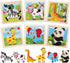 Wooden Puzzles for Toddlers 2-5 Years Old(Set of 6), Preschool Educational and Learning Animal Jigsaw Puzzle Toy Gift Set for Boys and Girls...