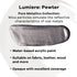 Jacquard Lumiere 2.25oz Fabric Paint Pewter - Metallic Paint for Fabric, Leather, Canvas, Paper and Wood - Light-bodied Metallic Acrylic Paint - L...