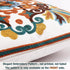 Decorative Couch Pillow Covers for Living Room 18x18 inches Set of 2 Embroidered Pattern Square Throw Pillows Case Cover for Sofa Bed Chair...
