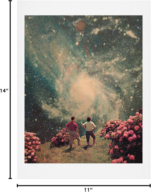 Society6 Frank Moth There Will Be Light in The End Art Print, 11 in x 14 in, Multi...