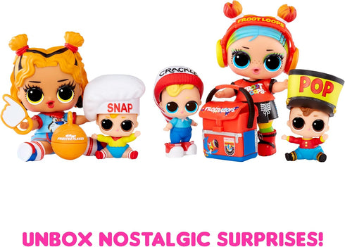 L.O.L. Surprise! Loves Mini Sweets S3 Deluxe- Kellogg's with 4 Dolls, Accessories, Limited Edition Dolls, Candy and Cereal Theme, Kellogg’s Theme,...