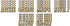 Hardline Products Series 320 Factory Matched 3-Inch Boat & PWC Registration Number Kit, Brown/Black - BRBLK320...
