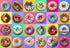 Puzzles for Kids Ages 4-8-10 Boys Girls, Colorful Donuts 100 Piece Puzzle Children Learning Educational Toys Gifts for 4, 5, 6, 7, 8-10 Years Old...