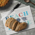 CounterArt Beach House 3mm Heat Tolerant Tempered Glass Cutting Board 10” x 8” Manufactured in the USA Heat Tolerant Dishwasher Safe...