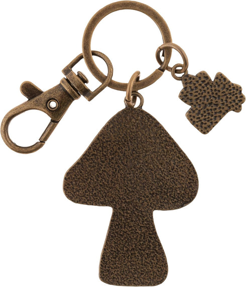 Karma Gifts, Womens Enamel Keychains, Mushroom 2”x2.75”...