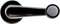 Dorman 76945 Window Crank Handle Compatible with Select Chevrolet / GMC Models, Chrome , Black...